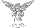 Fairy with Patterned wings
